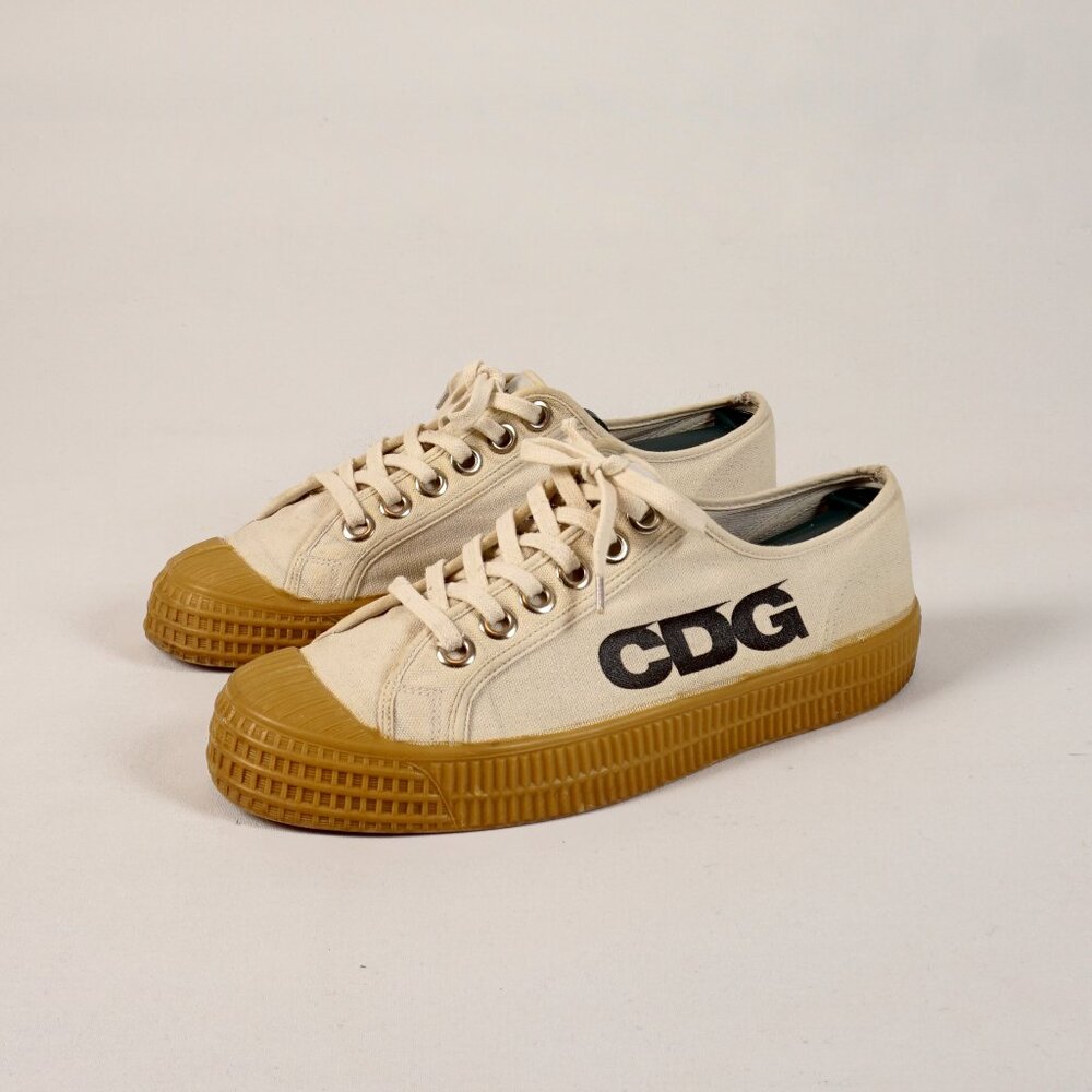 CDG × Novesta Canvas Low-Top Sneakers